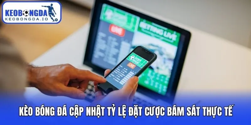 Kèo bóng đá cập nhật tỷ lệ đặt cược bám sát thực tế