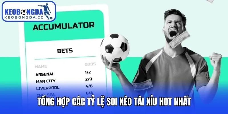 Tổng hợp các tỷ lệ soi kèo tài xỉu hot nhất